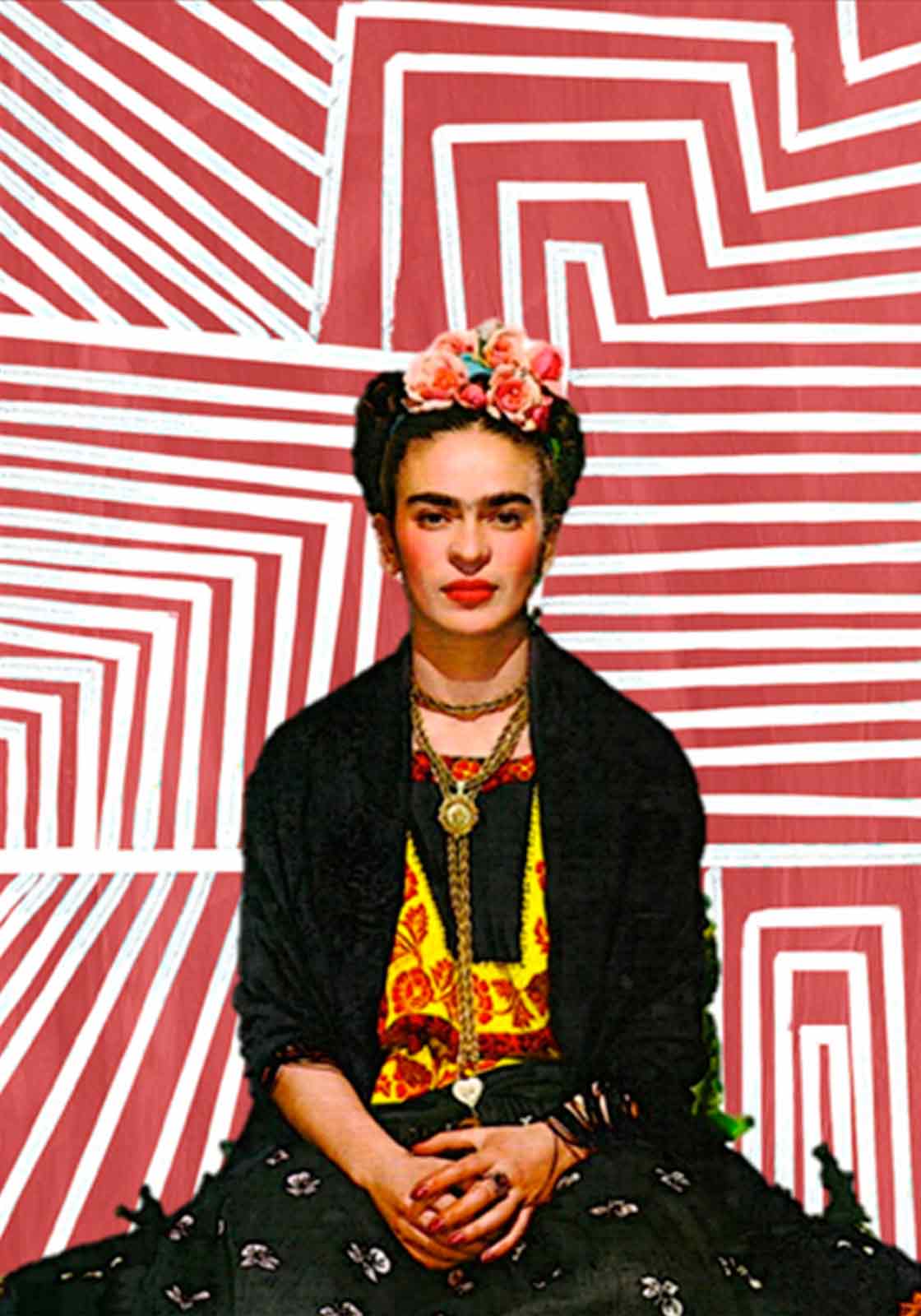 Red Frida | Paintings | PICTOCLUB
